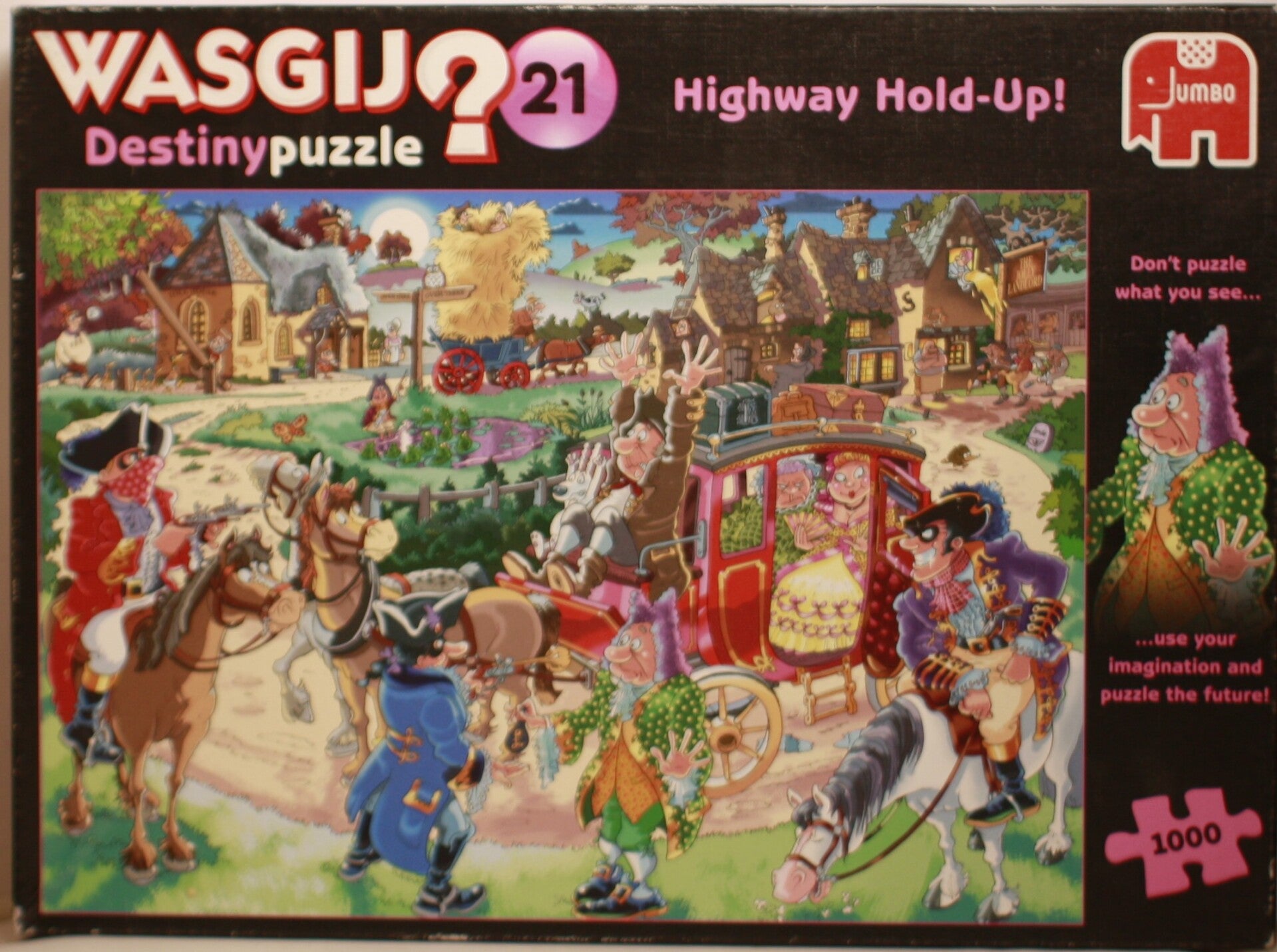 WasGij Destiny 19180 puzzel 21 Je geld of je rijbewijs! 1000 stukjes