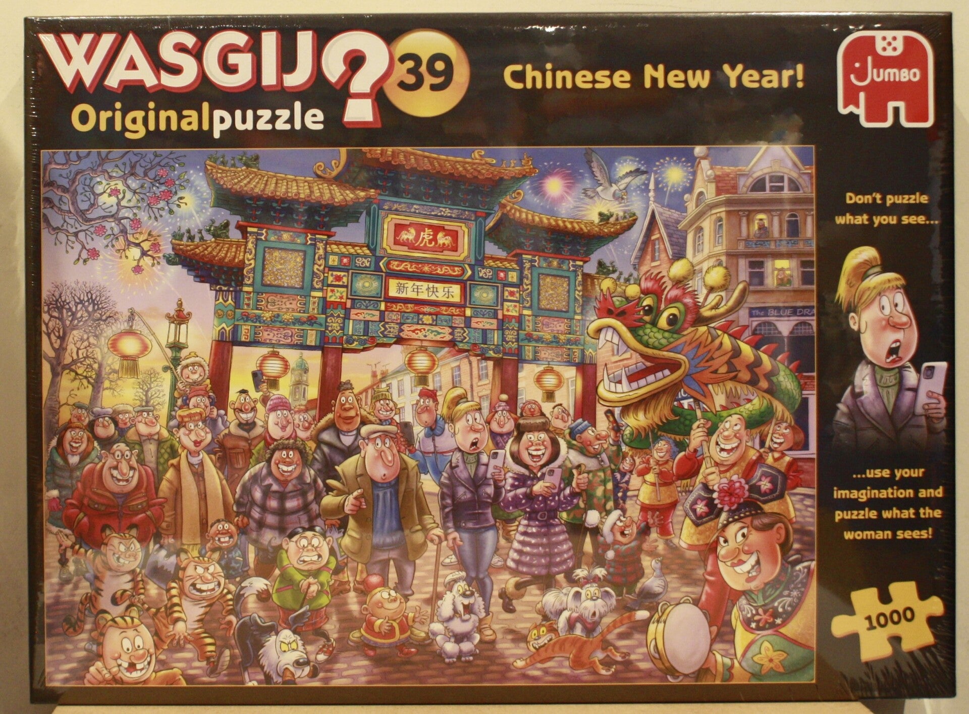 WasGij original puzzel 39 Chinees Nieuwjaar 1000 stukjes | Bekant
