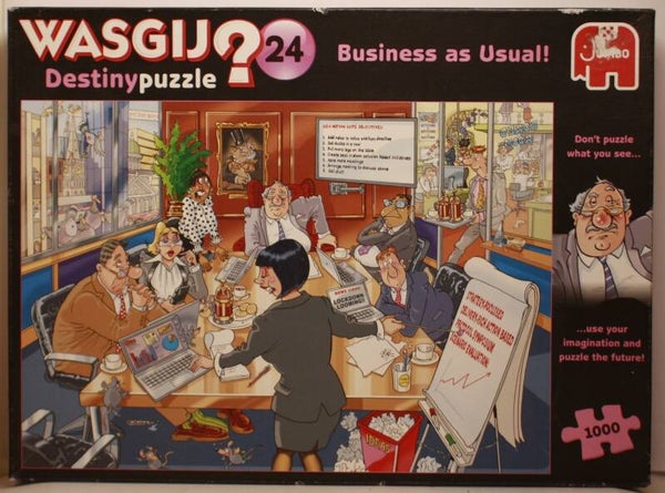 WasGij Destiny 25013 puzzel 24 Bisiness as Usual! 1000 stukjes