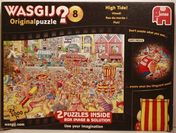 WasGij Original 81508 puzzel 8  Vloed 2 x 1000 stukjes