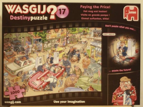 WasGij Destiny puzzel 17 Het mag wat kosten! 1000 stukjes