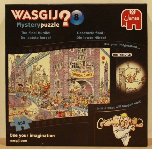 WasGij Mystery puzzel 8 De laatste horde 950 stukjes