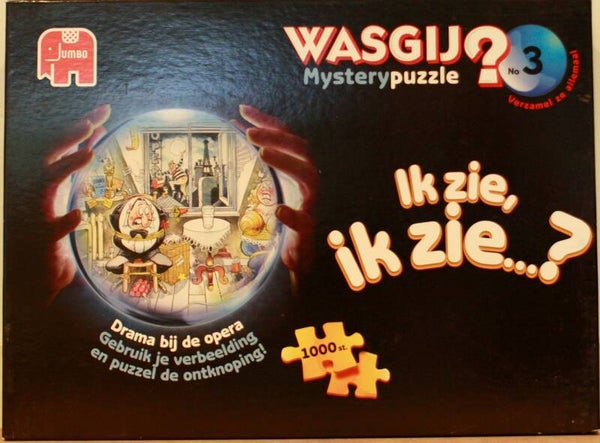 WasGij Mystery puzzel 3 Drama bij de opera  1000 stukjes
