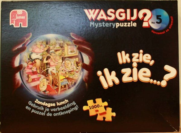 WasGij Mystery puzzel 5 Zondagse lunch 1000 stukjes