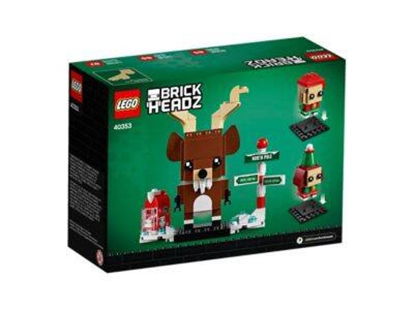 LEGO 40353  BrickHeadz Reindeer, Elf & Elfie