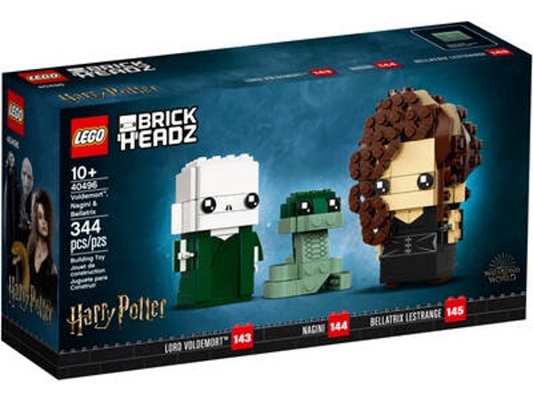LEGO 40496 BrickHeadz Wizarding World Voldemort, Nagini & Bellatrix