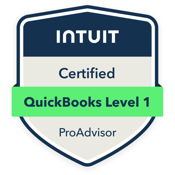 QuickBooks ProAdvisor — QuickBooks Online Certification Level 1