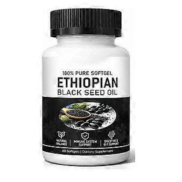 100% Softgel Ethiopische Zwarte Zaad Olie
