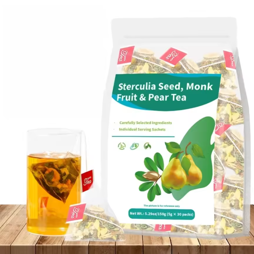 Sterculia Seed, Monk Fruit & Pear Tea