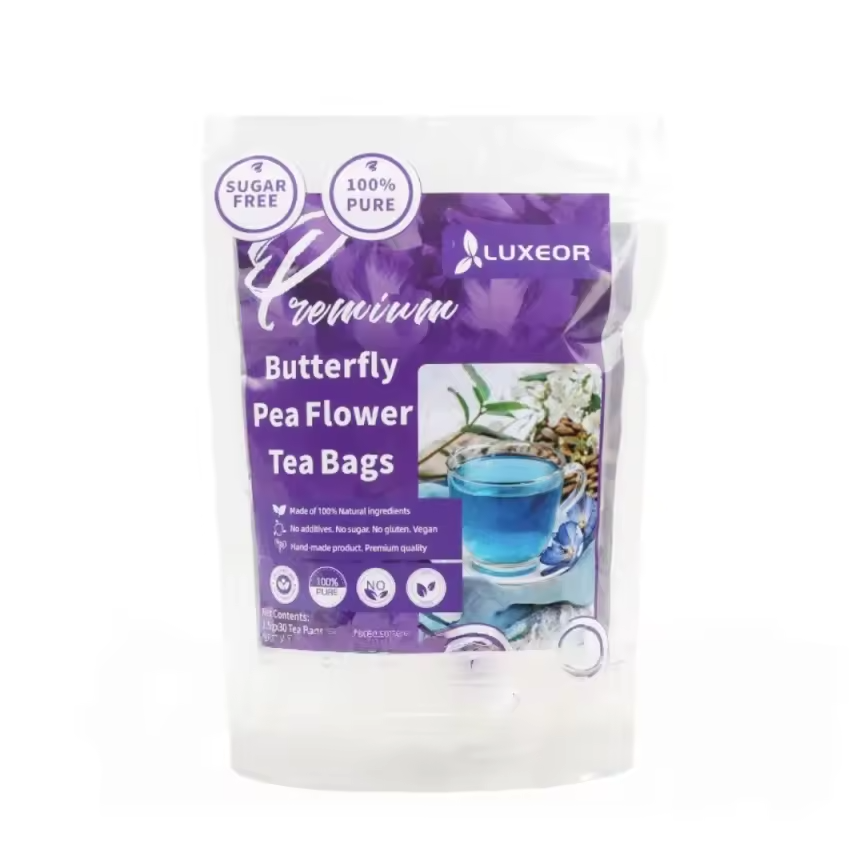 Premium Butterfly Pea Flower Thee – 30 Theezakjes