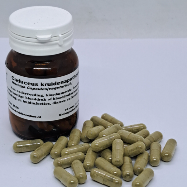 Moringa Oleifera capsules vegetarisch 60 stuks