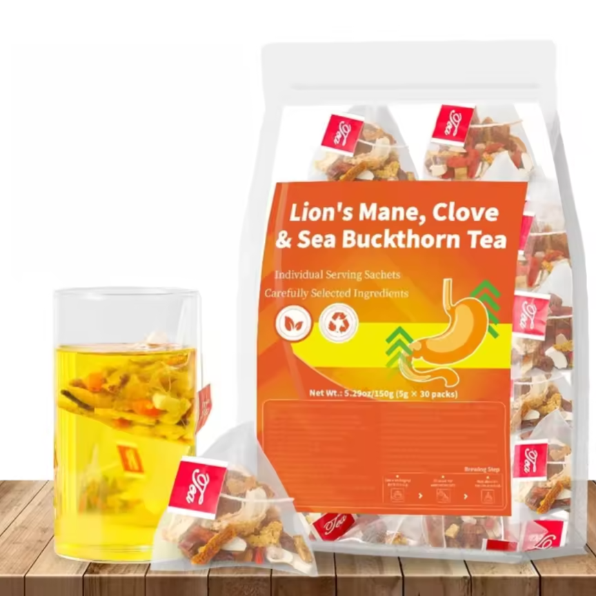 Lion’s Mane, Clove & Sea Buckthorn Tea