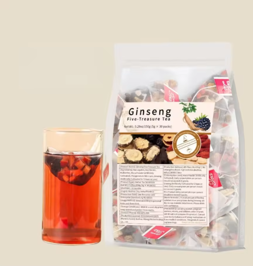 Ginseng Five Treasure Tea – 150 g