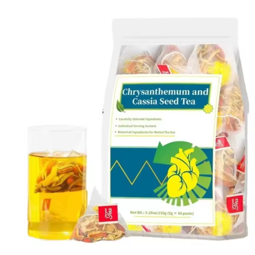 Chrysanthemum & Cassia Seed Tea – 5 g × 30 Theezakjes