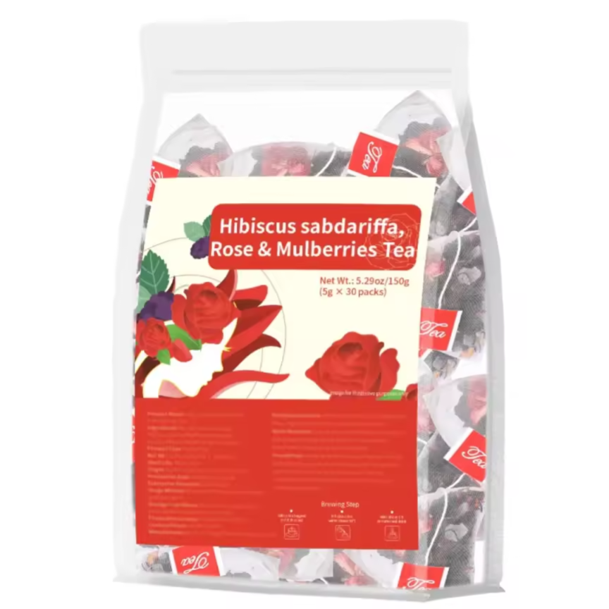 Hibiscus Sabdariffa, Rose & Mulberries Tea