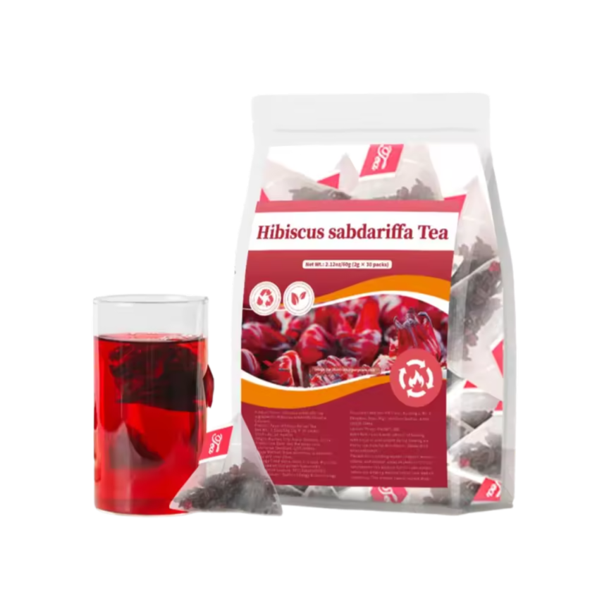 Hibiscus Sabdariffa Thee – 2g × 30 Theezakjes