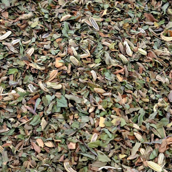 Melange voor opgeblazen gevoel