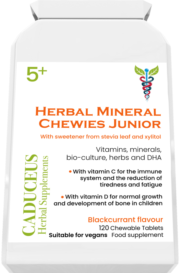 Herbal Mineral Chewies  Junior 120 tabletten