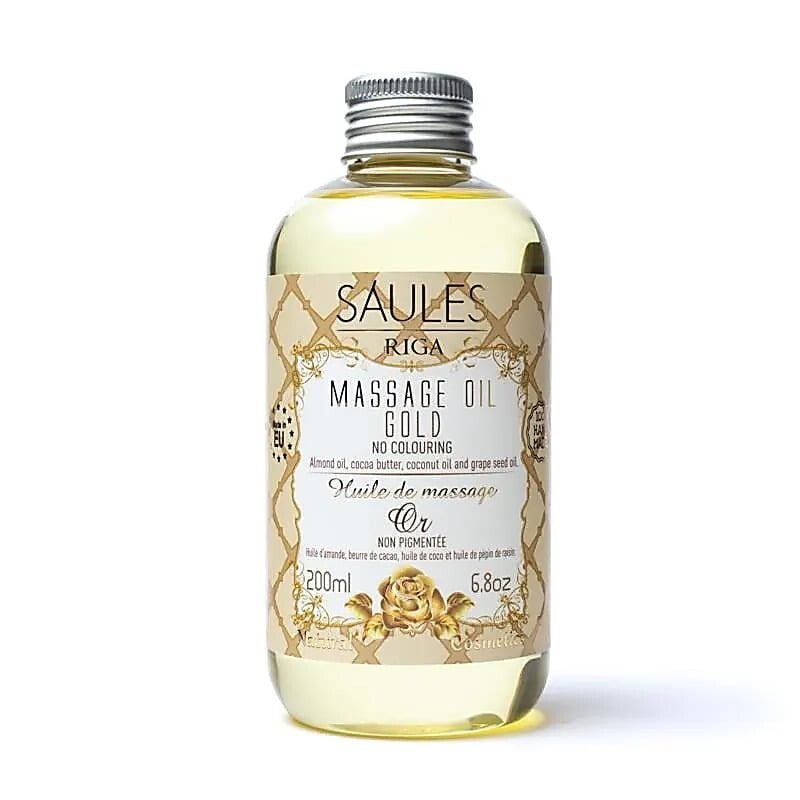Natuurlijke massageolie Gold 200ml
