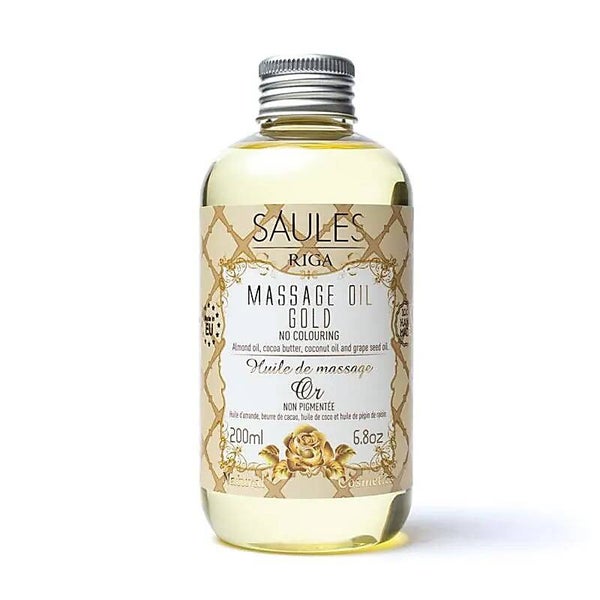 Natuurlijke massageolie Gold 200ml
