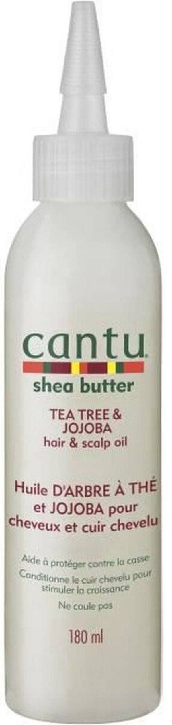 Cantu Shea Butter Tea Tree &Jojoba Haar &scalp olie, Anti-Breakage 180 ml