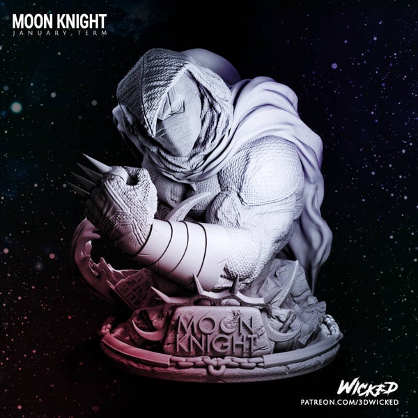 Moonknight Bust - 220mm - by Wicked