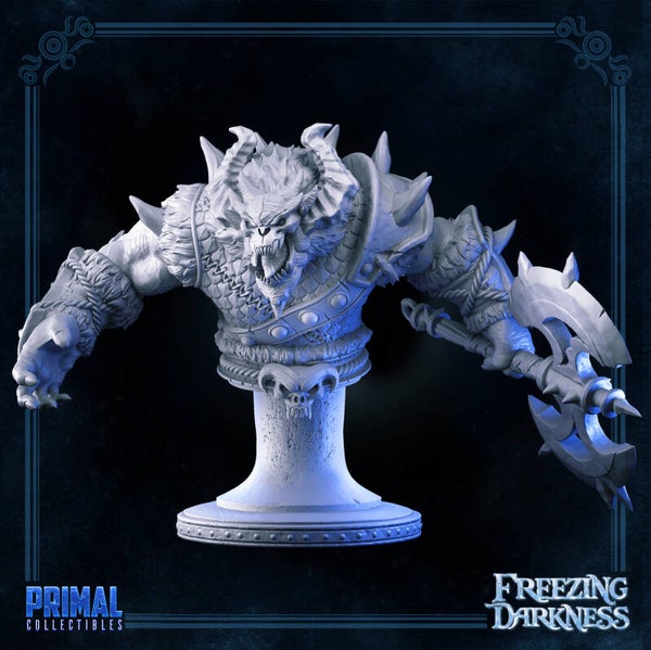 Freezing Darkness - Boss Bust - ca. 80mm - by Primal Collectibles