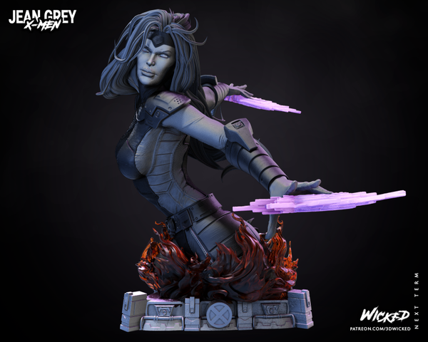 Jean Grey Bust - 130mm - by Wicked