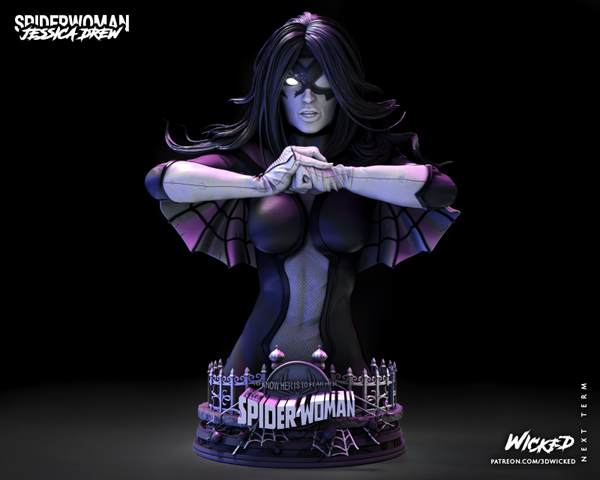 Spider Woman Bust - 260mm - by Wicked