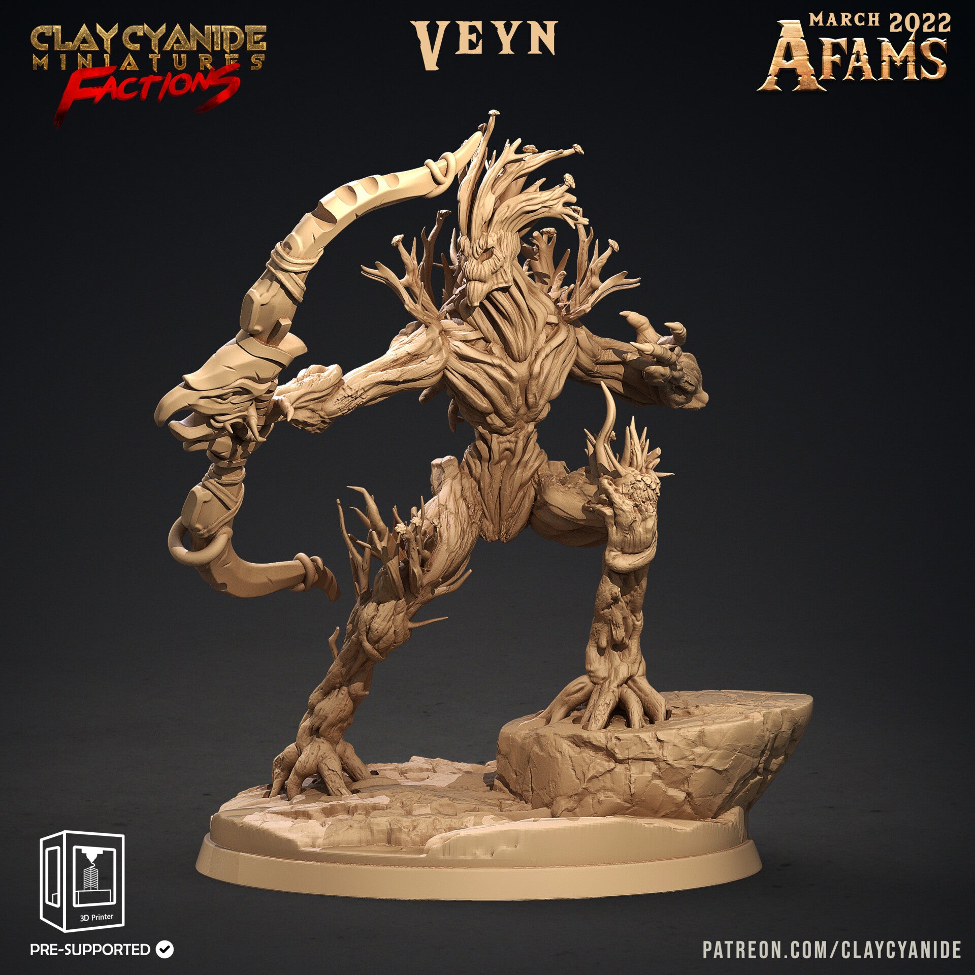 Afams - Veyn - 32mm Large model - by Clay Cyanide