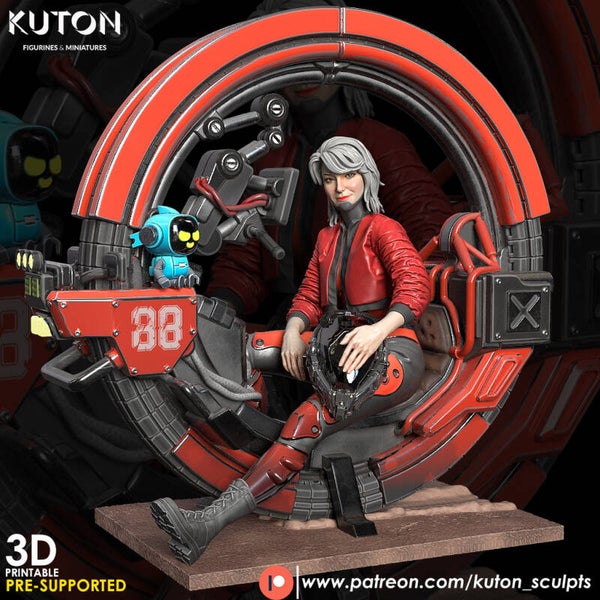 Finnick - 75mm - by Kuton Figurines