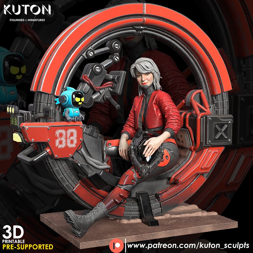 Finnick - 75mm - by Kuton Figurines