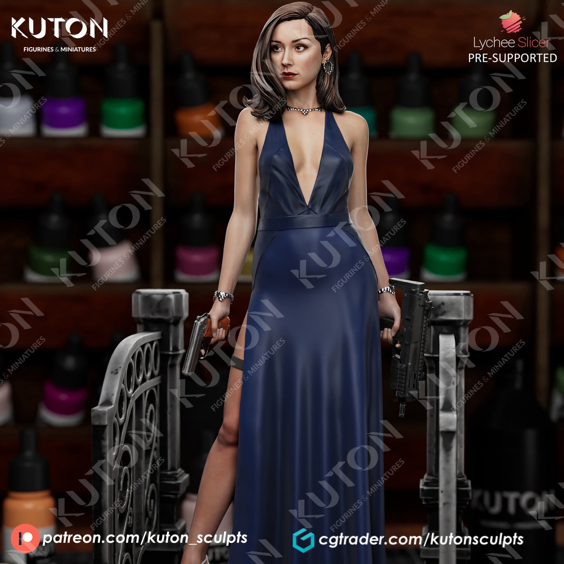 No Time to Die - Figurine NSFW - by Kuton Figurines