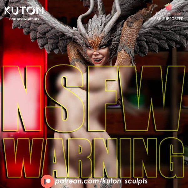 Serine NSFW - Bust - by Kuton Figurines