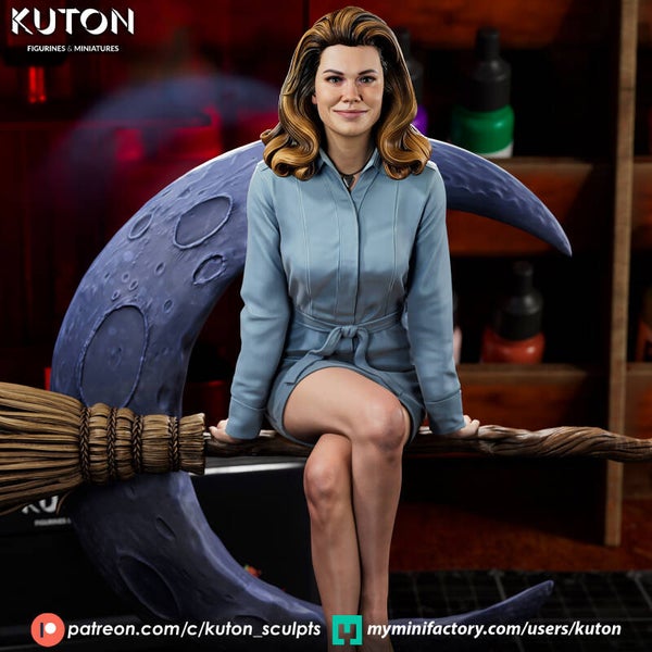 Bewitched - Figurine ca. 198mm tall - by Kuton Figurines