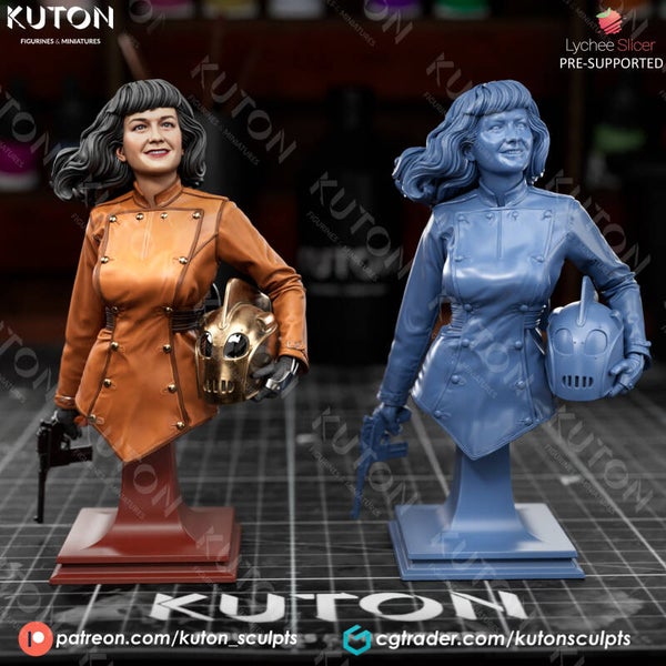 Rocketeer - Bust - by Kuton Figurines