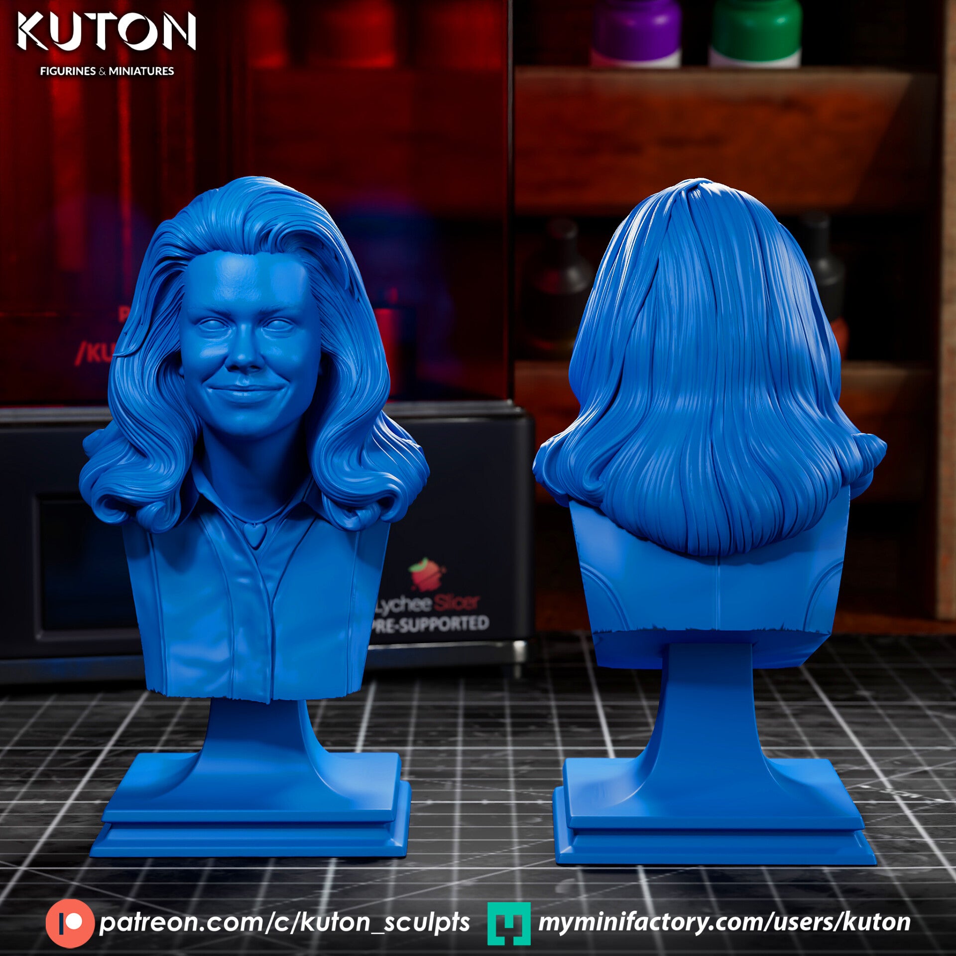 Bewitched - Bust - by Kuton Figurines
