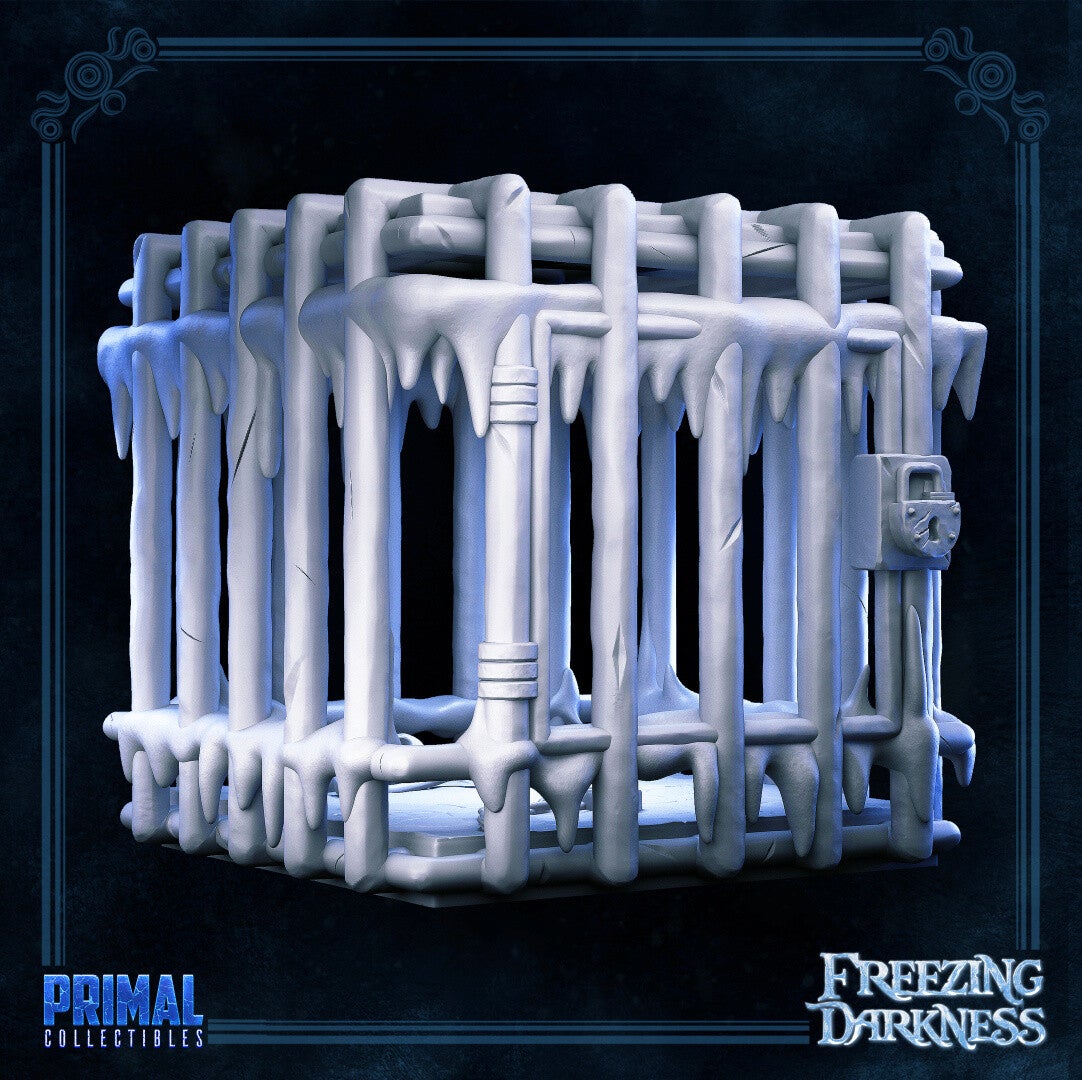 Freezing Darkness - Scenery: Cage - 32mm - by Primal Collectibles