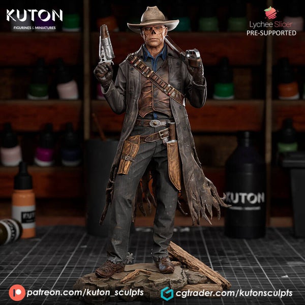 The Ghoul (Fallout) - Figurine 165mm tall - by Kuton Figurines