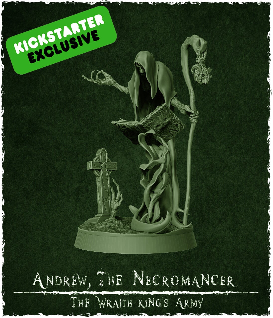The Necromancer - Scale 32 mm - By Z-Axis