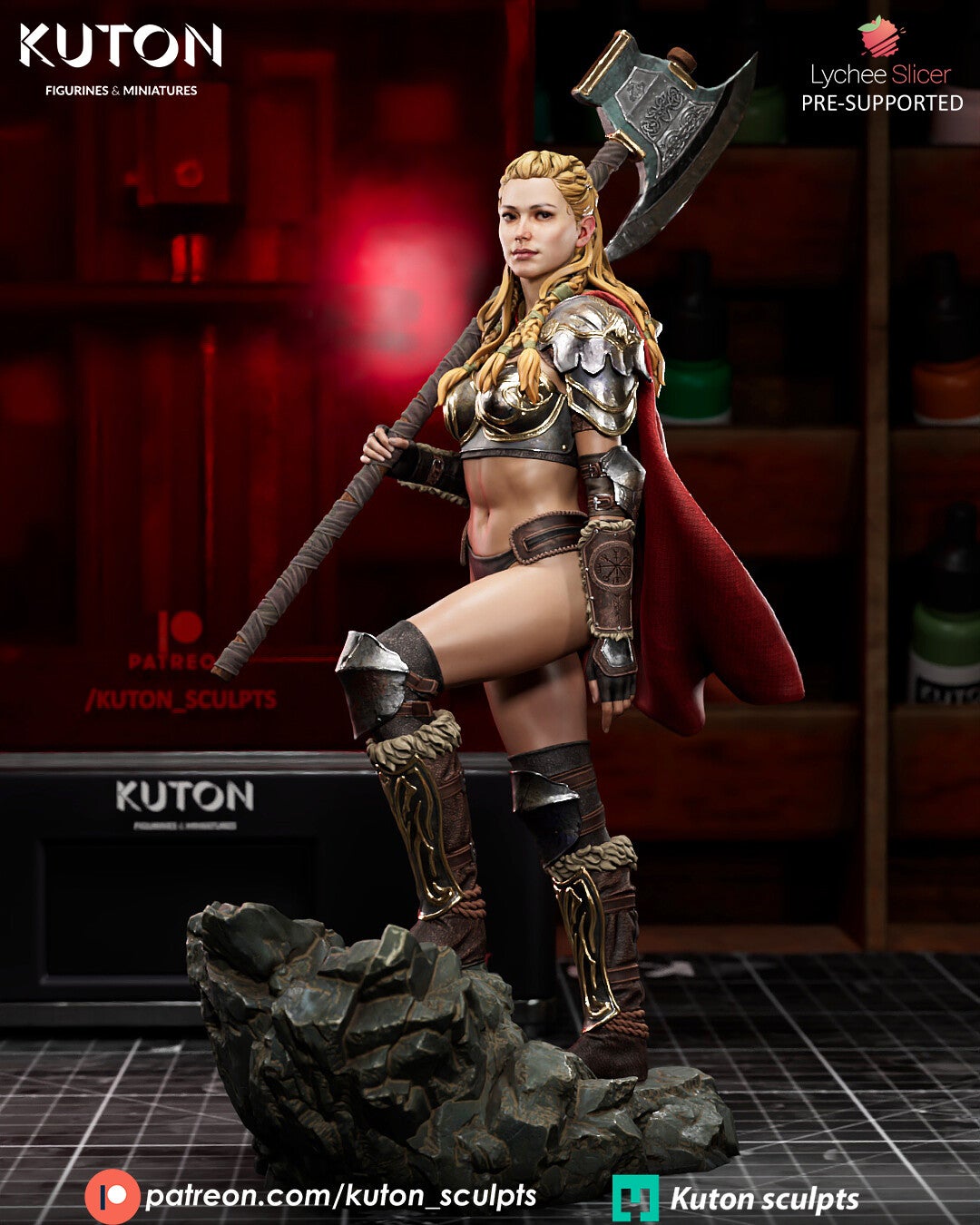 Eydis Thorne - Figurine 190 mm - by Kuton Figurines
