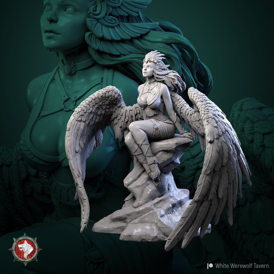 Winged Warriors - Dark Angel - 75mm