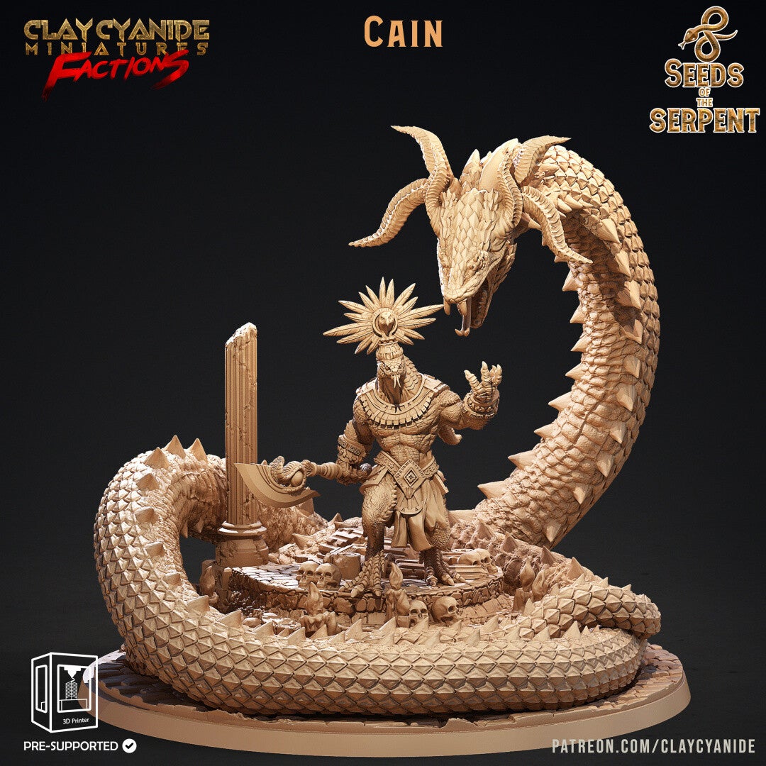 Seeds of the Serpent - Cain (Leader) - by Clay Cyanide