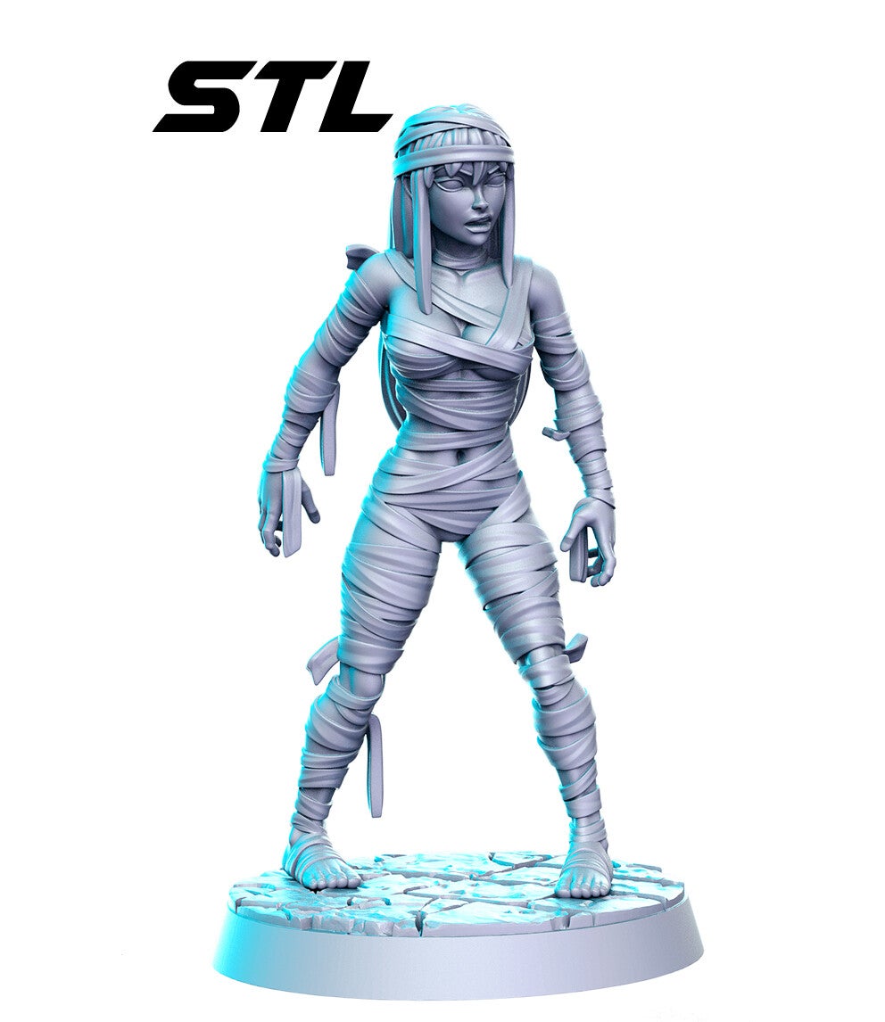 Myth Quest - Mummy 1 - 32mm - by RN-Estudio