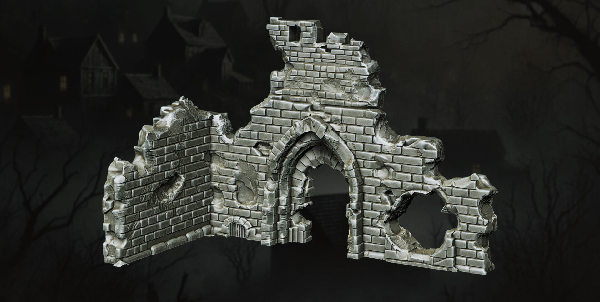 The Forsaken Ruins - Ruins 06 - Scenery - 28/32mm - by Lita Minis