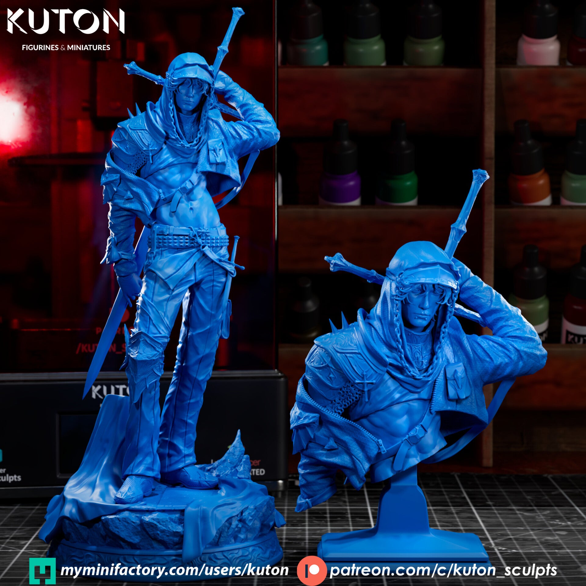 Elias - Bust - by Kuton Figurines
