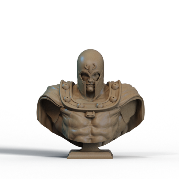 Magneto - Bust - by CA 3D Studios