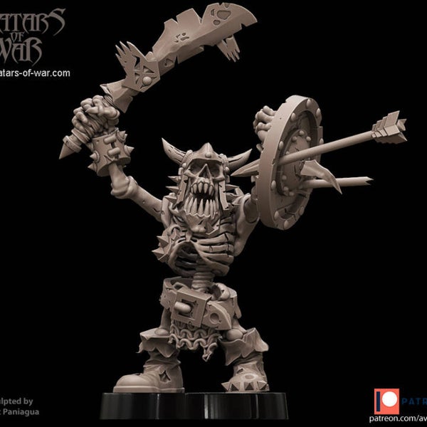 Goblin Skeleton 5x Battleready - By Avatars of War