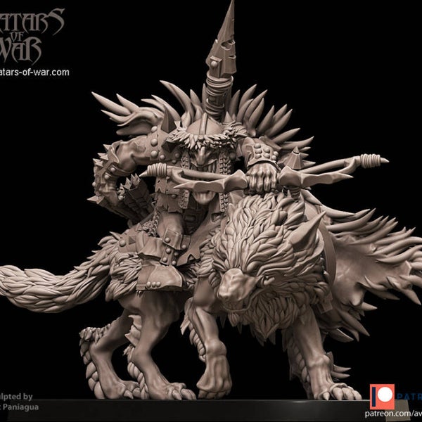 Goblin Wolfrider 2 - By Avatars of War