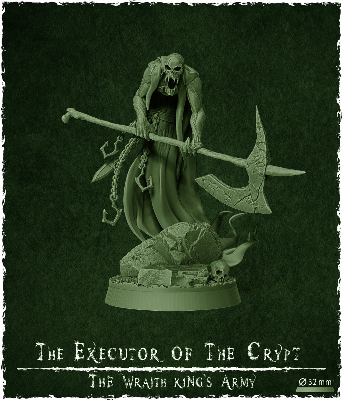 The Executor of the Crypt - Scale 32 mm - By Z-Axis